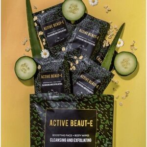Active Beaut-e By Evelyn Lozada/Boosting Face + Body Wipes (15 Towelettes)